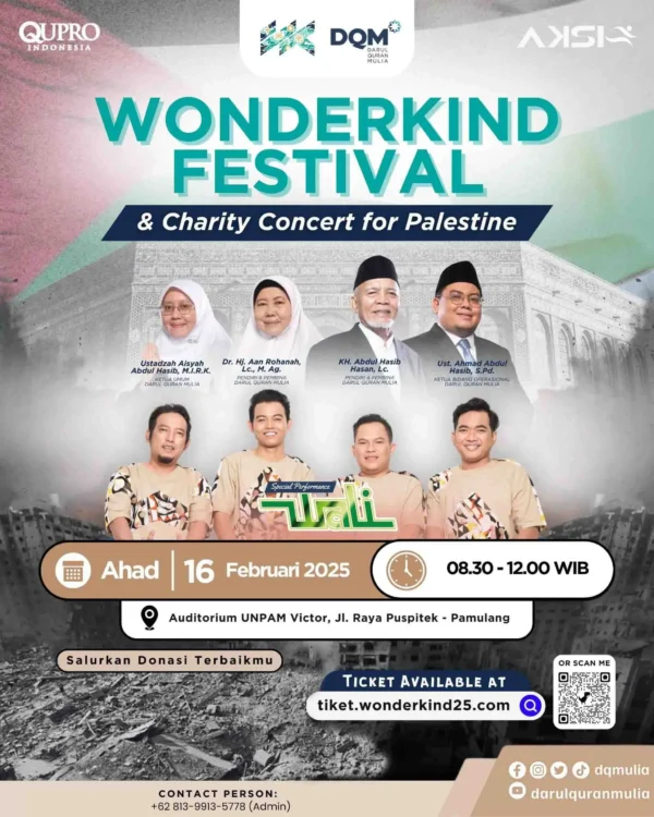 Wonderkind Festival And Charity Concert For Palestine